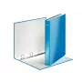 Leitz Ringbinder WOW laminiert A4+ 4DR/25mm, A4, cartone, blu, 230 fogli, 80 g/m², 2,5 cm