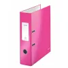 Leitz Ordner 180° WOW POB/laminiert A4/80 mm, A4, cartone, rosa, 600 fogli, 80 g/m², 8 cm