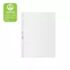 Leitz Recycle A4 Pocket, 210 x 297 mm (A4), trasparente, polipropilene (PP), verticale, 0,1 mm, 230 mm