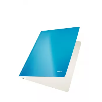 Leitz Cartella piatta cartone/cartoncino WOW A4, A4, cartone, blu, metallizzato, 250 fogli, 240 mm, 3 mm