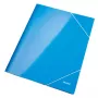 Leitz Cartella a 3 lembi WOW Card/POB A4, A4, polipropilene (PP), blu, 250 fogli, 80 g/m², carta