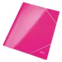 Leitz 3-Flap Folder WOW Card/POB A4, A4, polipropilene (PP), rosa, 250 fogli, 80 g/m², carta