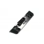 Leitz Perforatrice Active WOW per LAF, 2 fogli, grigio, metallizzato, plastica, acciaio inox, 8 cm, 5,5 mm, 30 g