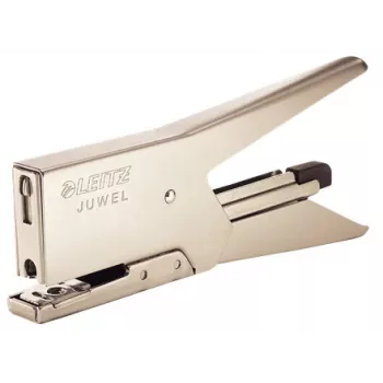 Leitz Pinzatrice Juwel-2000, nichelata, fino a 12 fogli, 10 anni di garanzia - 5557-00-82