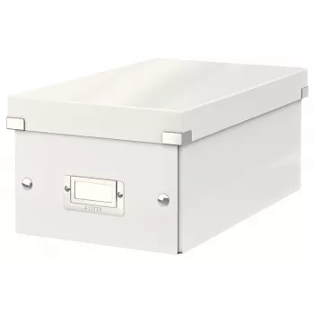 Leitz Click & Store WOW DVD-Aufbewahrungsbox, bianco, cartone, 206 mm, 325 mm, 147 mm, 570 g