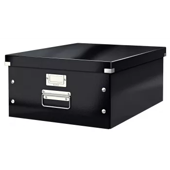 Leitz Click & Store WOW Large Aufbewahrungsbox, nero, cartone, 369 mm, 482 mm, 200 mm, 1,28 kg