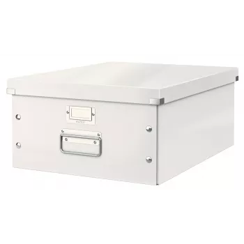 Leitz Click & Store WOW Large Storage Box, bianco, cartone, 369 mm, 482 mm, 200 mm, 1,28 kg
