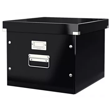 Leitz Click & Store WOW Hängemappenbox, nero, cartone, 357 mm, 285 mm, 367 mm, 1,21 kg