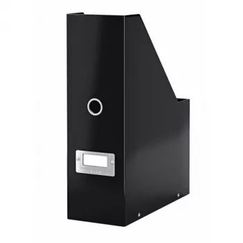 Leitz Click & Store WOW raccoglitore per riviste, nero, cartone, 103 mm, 253 mm, 330 mm, 95 x 245 x 310 mm