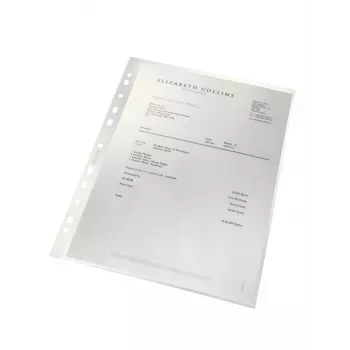 Leitz Recycle A4 busta trasparente, 210 x 297 mm (A4), trasparente, polipropilene (PP), verticale, 80 g/m², 0,1 mm