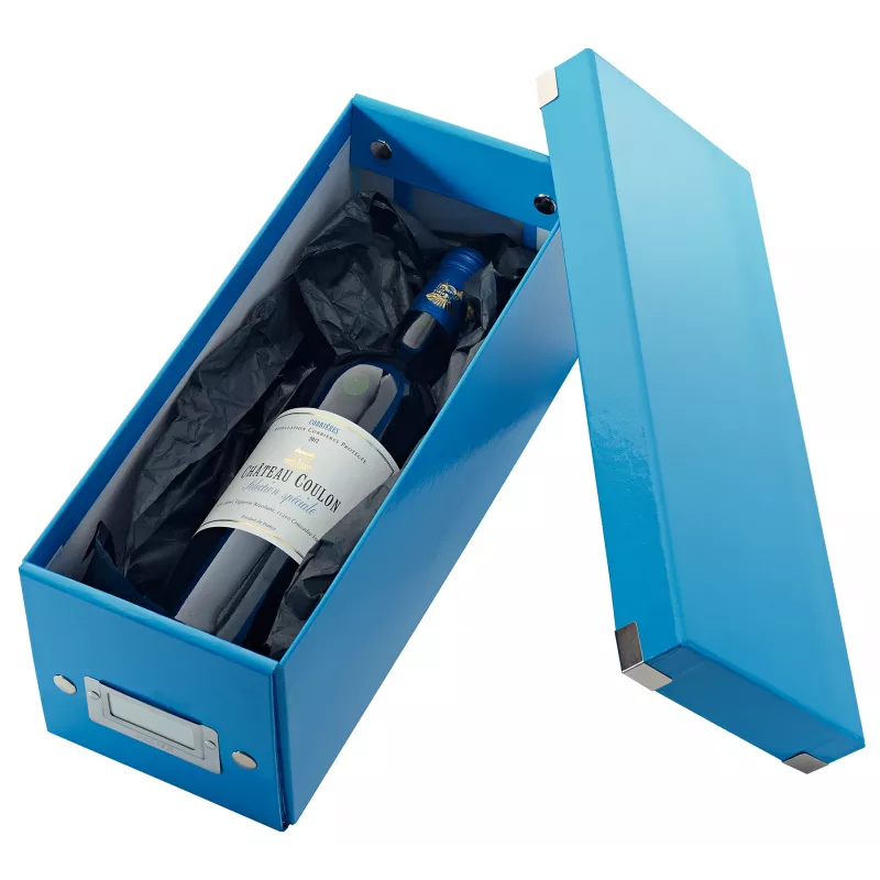 Leitz Click & Store WOW scatola porta CD, blu, cartone, 143 mm, 352 mm, 136 mm, 440 g