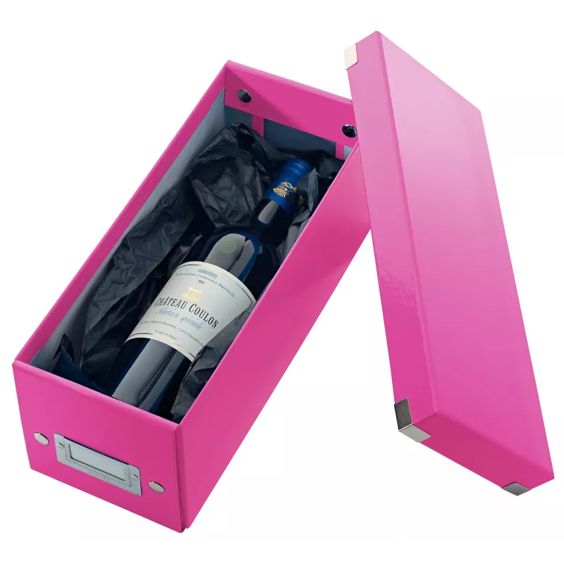 Leitz Click & Store WOW scatola porta CD, rosa, cartone, 143 mm, 352 mm, 136 mm, 440 g