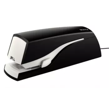 Leitz cucitrice elettrica 5533 NeXXt flat clinch 20 fogli, 20 fogli, 200 punti, 2 cm, 1 cm, plastica, nero, bianco