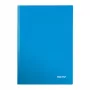 Leitz quaderno WOW A4 a righe con copertina rigida 90 g/80 fogli, blu, A4, 80 fogli, 80 g/m², copertina rigida
