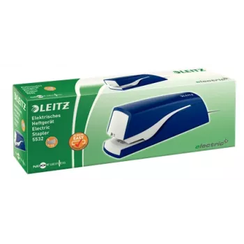 Leitz cucitrice elettrica 5532 NeXXt 10 fogli, 10 fogli, 200 punti, 1 cm, 1 cm, plastica, blu