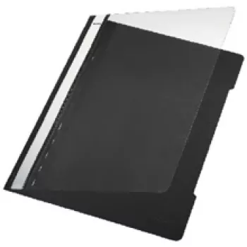 Leitz raccoglitore standard plastica nero A4 PVC (25) copertina per relazioni