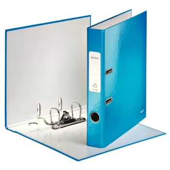 Leitz raccoglitore 180° WOW POB/laminato A4/50mm, A4, cartone, blu, 350 fogli, 80 g/m², 5 cm