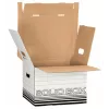 Leitz 61180001 Scatola archivio cartone nero, bianco