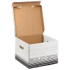 Leitz 61180001 Scatola archivio cartone nero, bianco