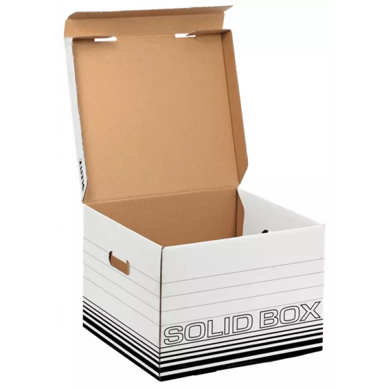 Leitz 61180001 Scatola archivio cartone nero, bianco