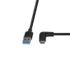 Lindy 1 m cavo USB 3.2 Type-A a USB-C angolare, 10 Gbit/s