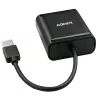 Lindy 60 m extender USB 2.0 Cat.6 4 porte, USB 2.0, RJ-45, USB 2.0, nero, metallo, 52 mm, 60 mm