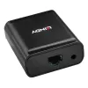 Lindy 60 m extender USB 2.0 Cat.6 4 porte, USB 2.0, RJ-45, USB 2.0, nero, metallo, 52 mm, 60 mm