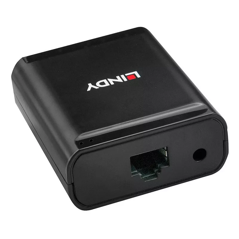 Lindy 60 m extender USB 2.0 Cat.6 4 porte, USB 2.0, RJ-45, USB 2.0, nero, metallo, 52 mm, 60 mm