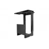 Lindy supporto PC sottotavolo scorrevole, supporto CPU da tavolo, 30 kg, nero, acciaio, 0 - 360°, 45 cm