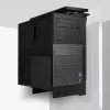 Lindy supporto PC sottotavolo scorrevole, supporto CPU da tavolo, 30 kg, nero, acciaio, 0 - 360°, 45 cm