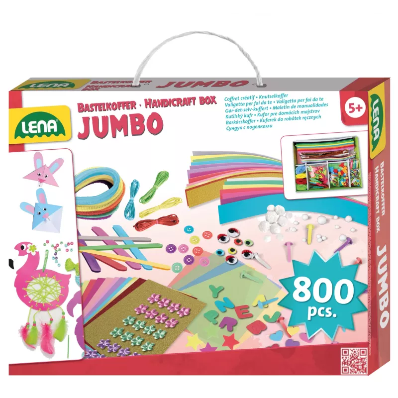 Lena SM42664, set creativo per bambini, 8 anno/i, multicolore