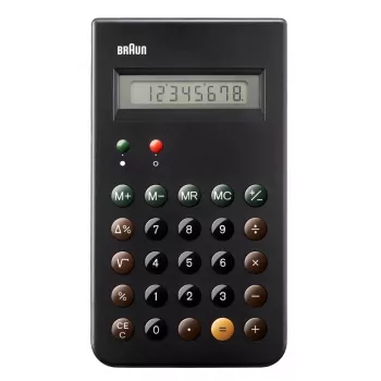 Braun BNE001BK calcolatrice Pocket Basic nero