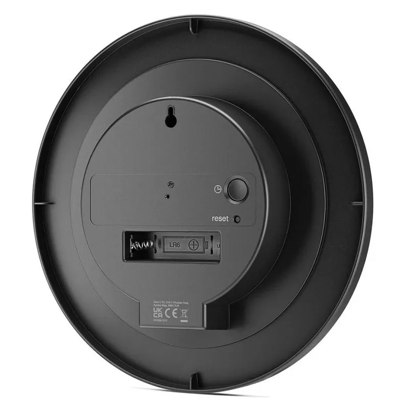 Braun BC06B-DCF orologio al quarzo tondo nero