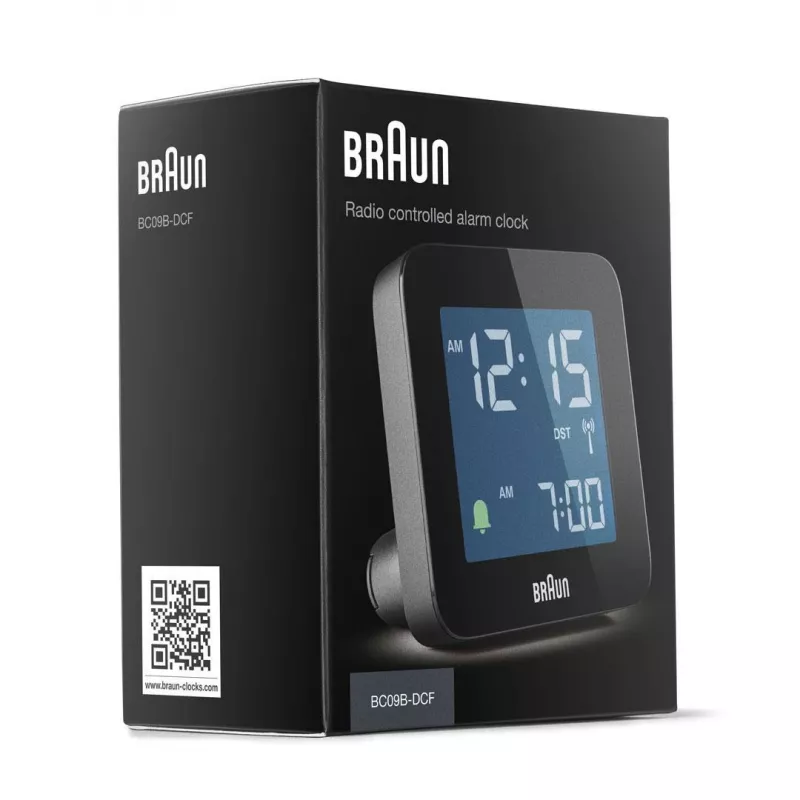 Braun BC09-DCF sveglia digitale nero