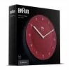 Braun BC06R-DCF orologio al quarzo Circle rosso