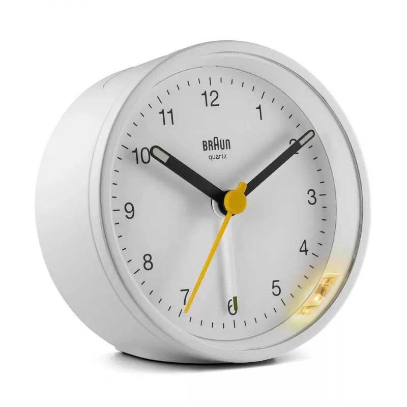 Braun BC12W sveglia al quarzo bianco