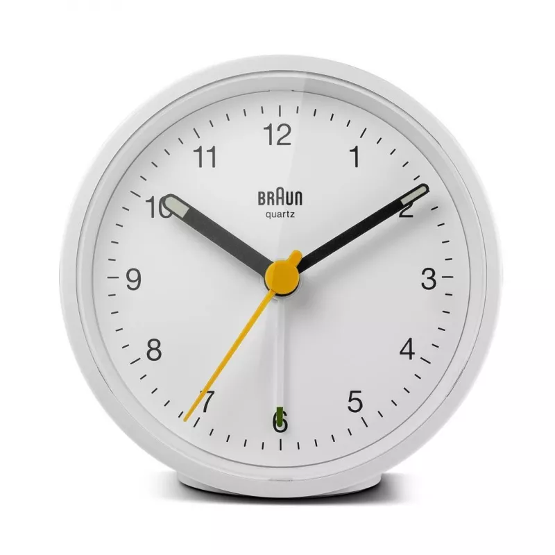 Braun BC12W sveglia al quarzo bianco