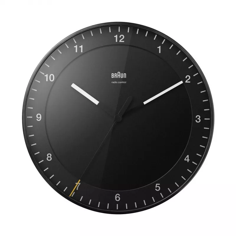 Braun BC 17B-DCF orologio meccanico tondo bianco