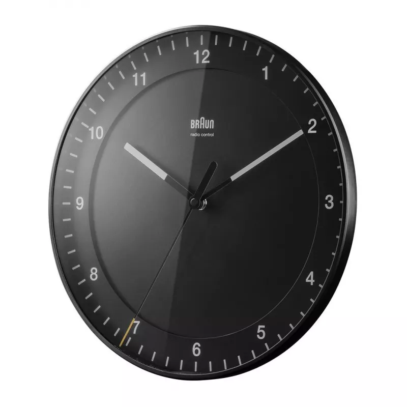 Braun BC 17B-DCF orologio meccanico tondo bianco