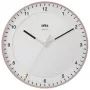 Orologio da parete BRAUN BC 17 PW DCF — orologio radiocontrollato DCF analogico, rosa e bianco