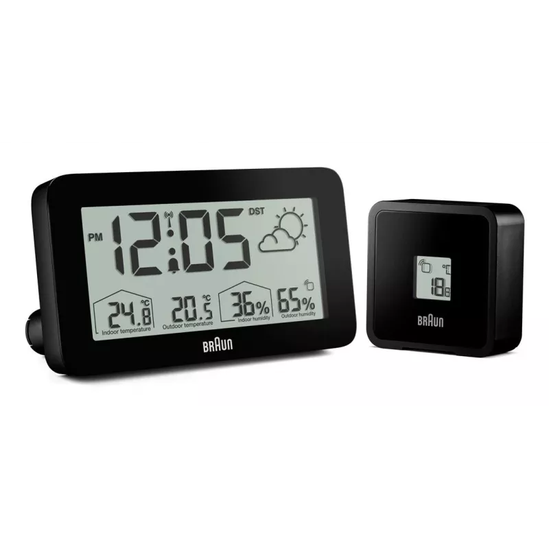 Braun BC13BP-DCF sveglia digitale nero