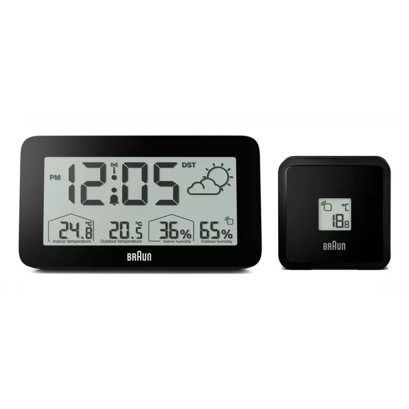 Braun BC13BP-DCF sveglia digitale nero