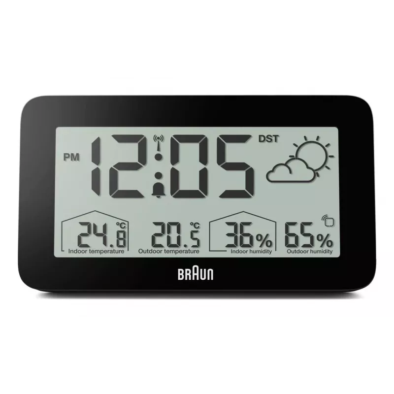 Braun BC13BP-DCF sveglia digitale nero