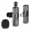 Hama microfono lavalier wireless smart nero