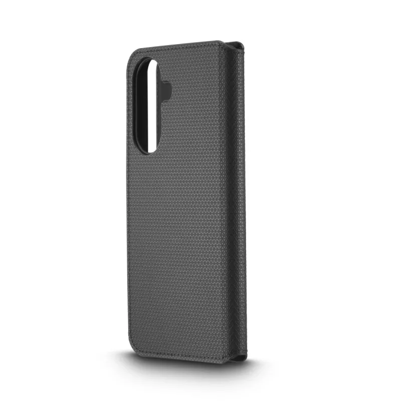 Custodia per cellulare Schwarz Rock 00035765 — booklet sottile folio per Samsung Galaxy A37 5G, nero, 1 pezzo