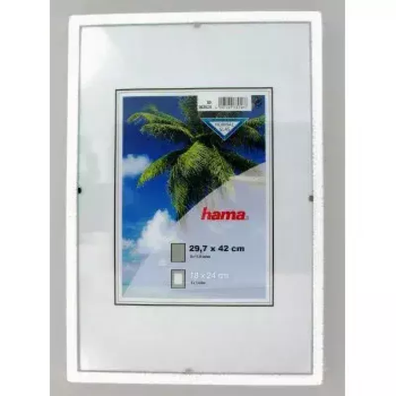 Hama Clip-Fix 29,7 x 42 cm Cornice in vetro trasparente
