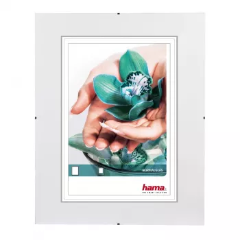 Hama Clip-Fix Portafoto singolo trasparente