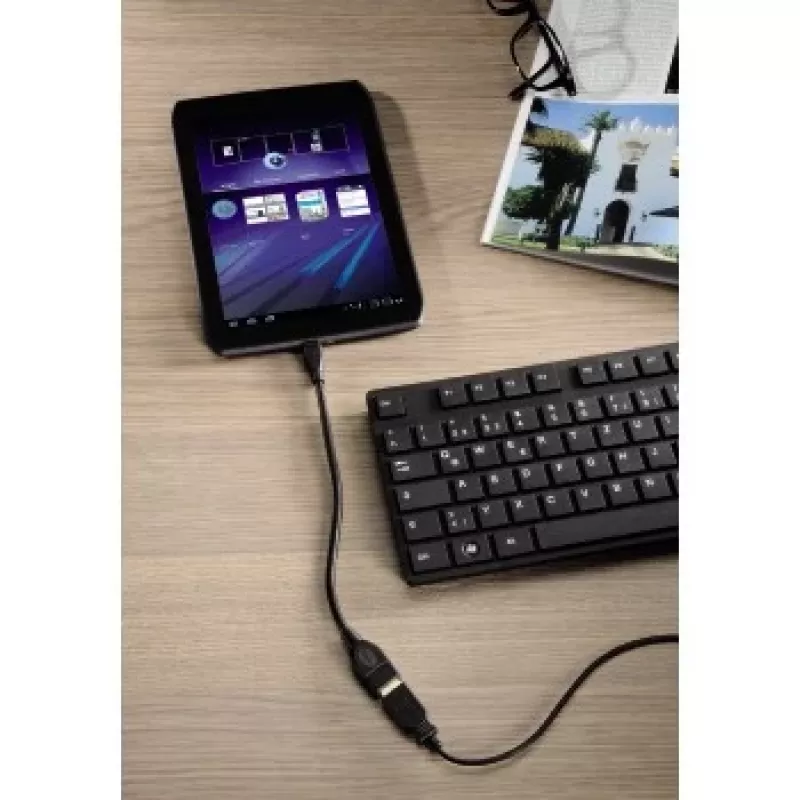 Hama Cavo adattatore USB 2.0 cavo USB 0,15 m USB A Micro-USB B nero