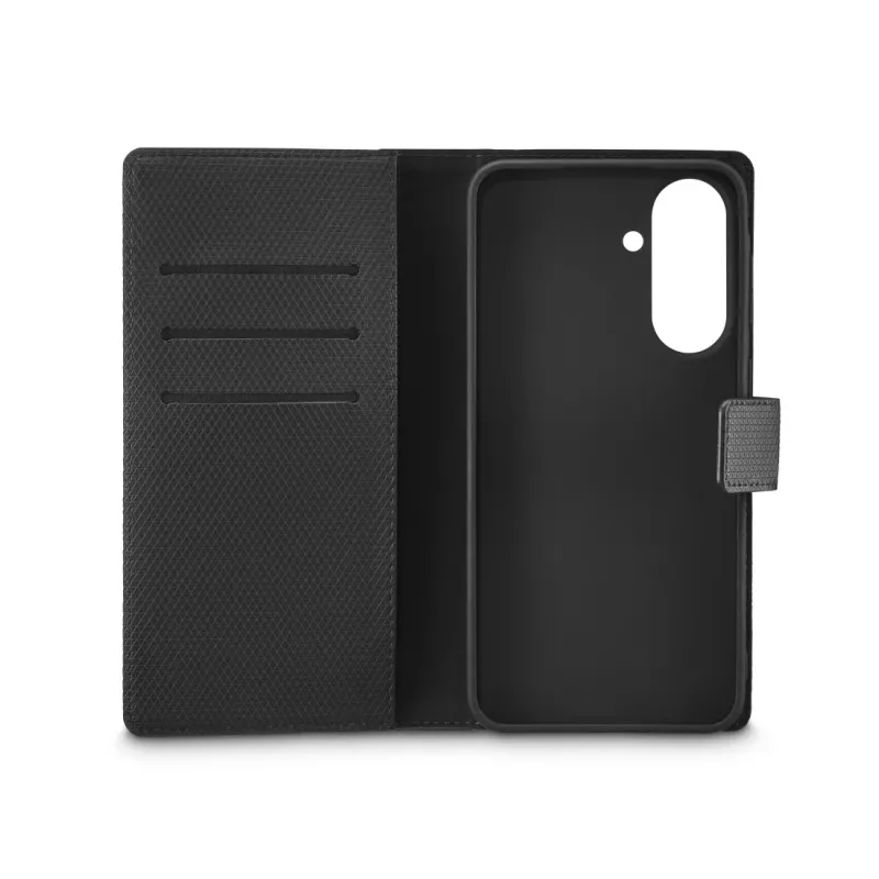 Custodia per cellulare Schwarz Rock 00080293 — custodia portafoglio per Samsung Galaxy A57 5G, nero, 1 pz.