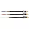 Hama Cavo YUV ProClass, 3 RCA - 3 RCA, metallo, 1,5 m Cavo video componenti (YPbPr) 3 x RCA nero